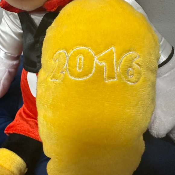 Mickey Mouse Plush with Yellow Foot - Picture 7 of 8